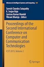 Proceedings of the Second International Conference on Computer and Communication Technologies