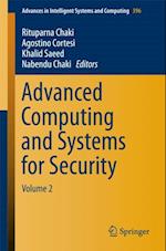 Advanced Computing and Systems for Security