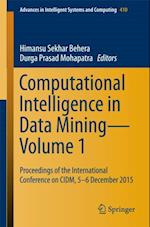 Computational Intelligence in Data Mining-Volume 1