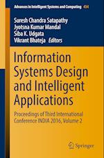 Information Systems Design and Intelligent Applications