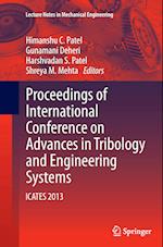 Proceedings of International Conference on Advances in Tribology and Engineering Systems