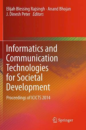 Informatics and Communication Technologies for Societal Development