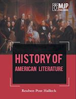 HISTORY OF AMERICAN LITEARATURE 