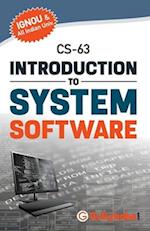 CS-63 Introduction to System Software 