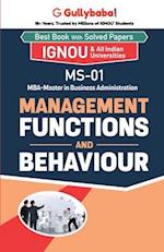MS-01 Management Functions and Behaviour 