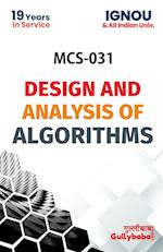 MCS-031 Design And Analysis Of Algorithm 