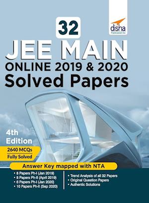 32 JEE Main Online 2019 & 2020 Solved Papers 4th Edition