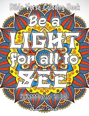 Bible Verse Coloring Book - Be A Light For All To See