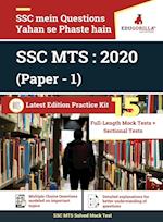 SSC MTS (Paper - 1) 2021 | 15 Full-length Mock Tests For Complete Preparation