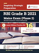 RBI Grade B Officer's Phase 2 (Mains) Exam 2023 (English Edition) - 16 Mock Tests (Paper I and III) (1000 Solved Objective Questions) with Free Access to Online Tests