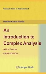 An Introduction to Complex Analysis