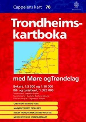 Trondheimskartboka : med Møre og Trøndelag 1:5 500/1:10 000/1:325 000