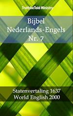 Bijbel Nederlands-Engels Nr. 7
