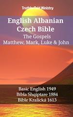 English Albanian Czech Bible - The Gospels - Matthew, Mark, Luke & John