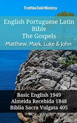 English Portuguese Latin Bible - The Gospels - Matthew, Mark, Luke & John