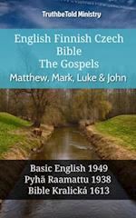 English Finnish Czech Bible - The Gospels - Matthew, Mark, Luke & John