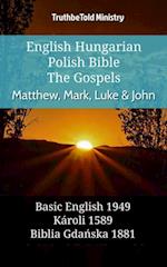 English Hungarian Polish Bible - The Gospels - Matthew, Mark, Luke & John
