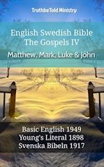 English Swedish Bible - The Gospels IV - Matthew, Mark, Luke & John