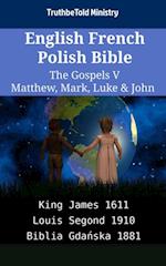 English French Polish Bible - The Gospels V - Matthew, Mark, Luke & John