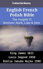 English French Polish Bible - The Gospels VI - Matthew, Mark, Luke & John