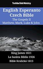 English Esperanto Czech Bible - The Gospels II - Matthew, Mark, Luke & John