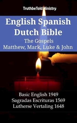 English Spanish Dutch Bible - The Gospels IV - Matthew, Mark, Luke & John