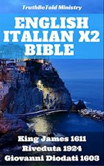 English Italian x2 Bible
