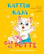 Katten Kaja går på potte