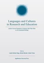 Languages and Cultures in Research and Education