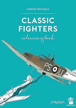 Classic Fighters Colouring Book
