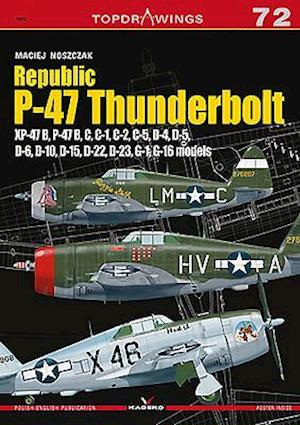 Republic P-47 Thunderbolt Xp-47b, B, C, D, G