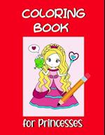 Coloring book for princesses 