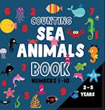 Counting sea animals book numbers 1-10 