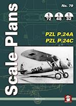Scale Plans No. 79 Pzl P.24a & Pzl P.24c