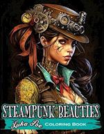 Coloring Book for Adults Steampunk: Enter a World of Victorian Elegance and Industrial Fantasy with Steampunk Beauties Coloring Book
