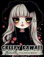 Creepy Kawaii Coloring Book: Enter a world where cute and creepy collide with the Creepy Kawaii Coloring Book 