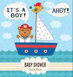 It's a Boy! Ahoy! Baby Shower Guest Book