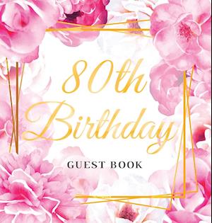 80th Birthday Guest Book