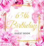 65th Birthday Guest Book