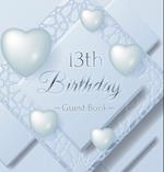 13th Birthday Guest Book