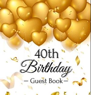 40th Birthday Guest Book