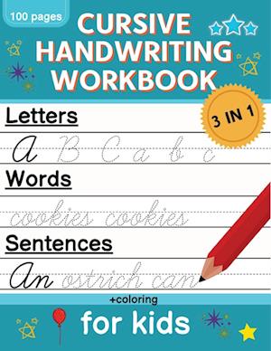 Cursive Handwriting Workbook for Kids