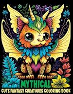 Cute Fantasy Mythical Creatures Coloring Book