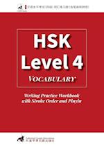HSK 4 Vocabulary Writing Practice Workbook  with Stroke Order and Pinyin