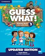 Guess What! Level 2 Activity Book with Digital Pack and Home Booklet Special Edition for Spain Updated