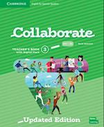 Collaborate Level 3 Teachers Book with Digital Pack English for Spanish Speakers Updated