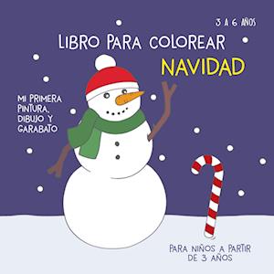 Navidad - Libro para colorear para niños a partir de 3 años