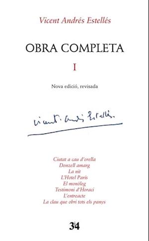 Obra completa, 1