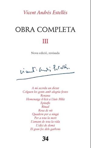 Obra completa, 3