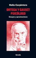 Ortega y Gasset psicologo